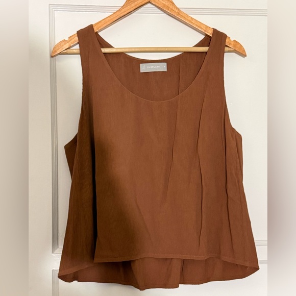 Everlane Tops - Brown Naia Top